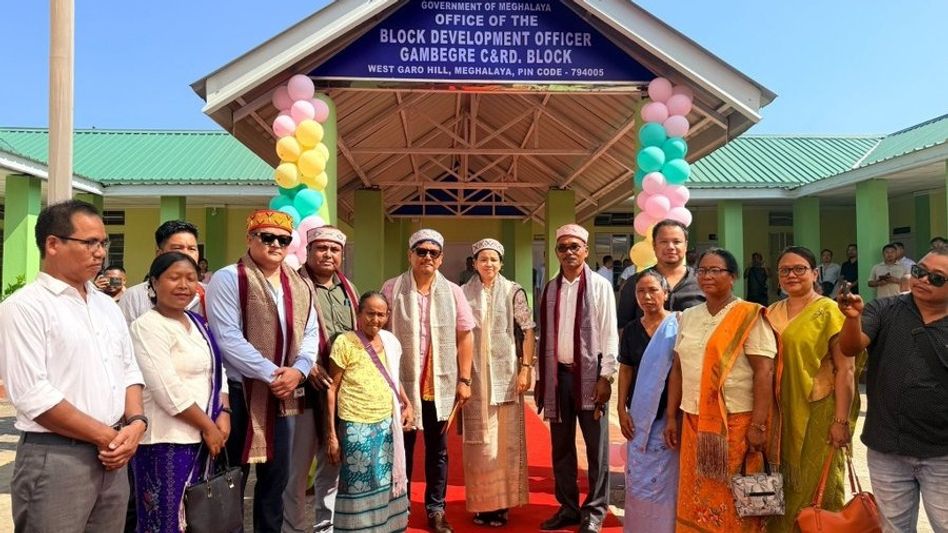 Meghalaya CM inaugurates Gambegre Integrated Block Development Complex Meghalaya CM inaugurates Gambegre Integrated Block Development Complex
