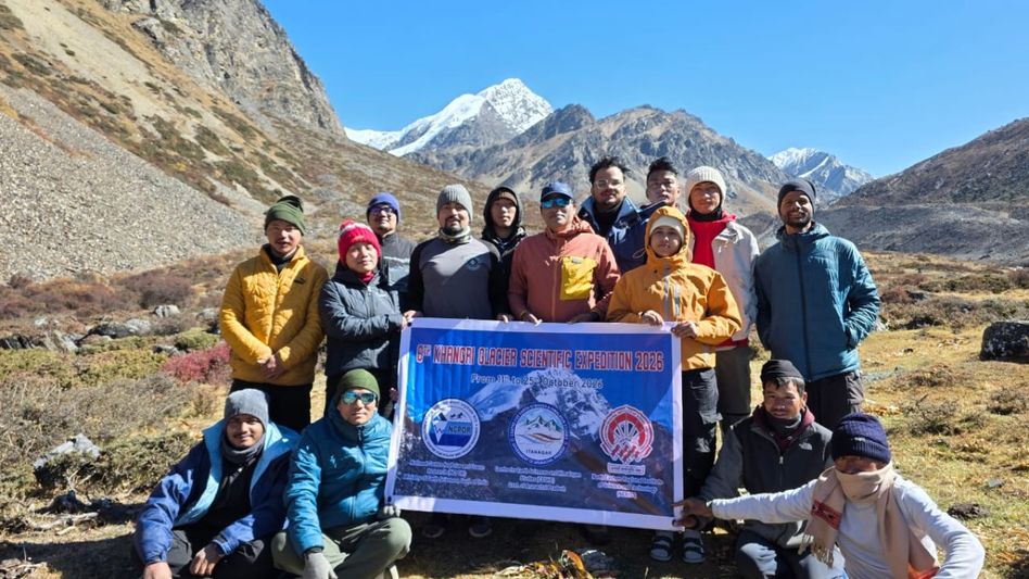 Scientific team completes sixth expedition to Khangri Glacier in Arunachal Pradesh Scientific team completes sixth expedition to Khangri Glacier in Arunachal Pradesh
