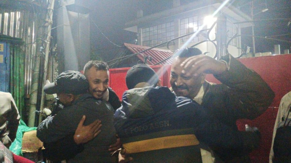 KSU chief Raymond Kharjana, general secretary Reuben Najiar released on bail in Shillong KSU chief Raymond Kharjana, general secretary Reuben Najiar released on bail in Shillong
