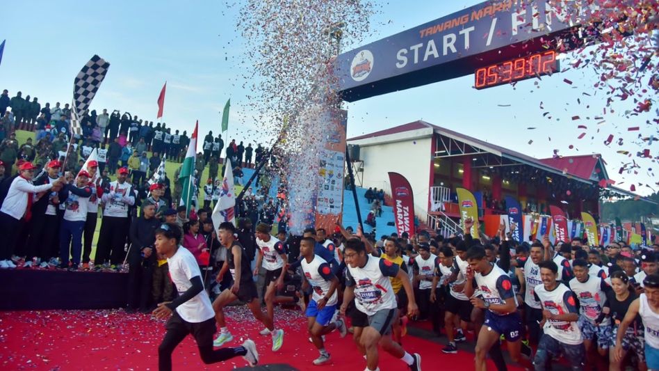 Tawang Marathon 2026 brings together 4000 athletes, army personnel in Arunachal Pradesh Tawang Marathon 2026 brings together 4000 athletes, army personnel in Arunachal Pradesh