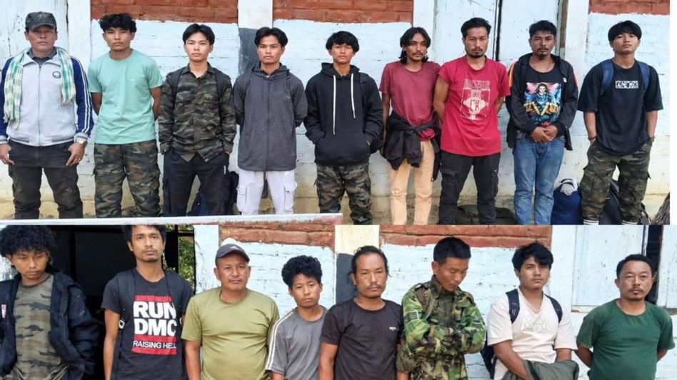 Manipur: 17 arrested for impersonating SoO cadres at designated camp in Kangpokpi Manipur: 17 arrested for impersonating SoO cadres at designated camp in Kangpokpi