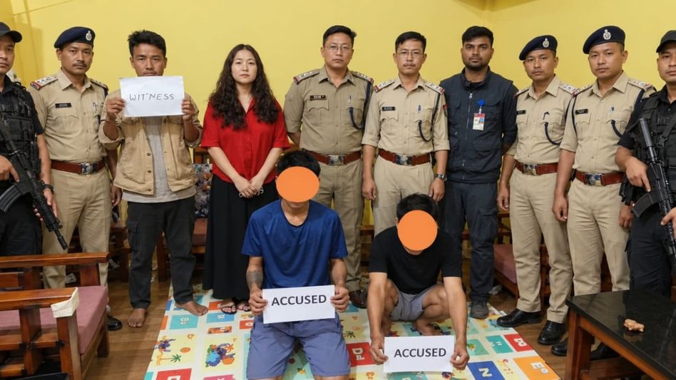 Two Arunachal police personnel held after suspected heroin seized in Itanagar Two Arunachal police personnel held after suspected heroin seized in Itanagar