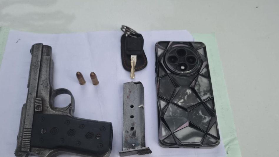 Assam: Dhing Police arrest alleged robber, recover illegal pistol and live ammunition Assam: Dhing Police arrest alleged robber, recover illegal pistol and live ammunition