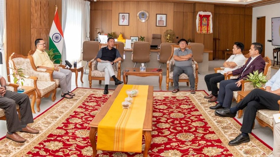 Arunachal CM reviews Siang Project feasibility report with legislators Arunachal CM reviews Siang Project feasibility report with legislators