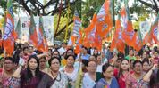BJP stages protest in Guwahati over Kharge’s remarks on PM Modi’s father, demands apology BJP stages protest in Guwahati over Kharge’s remarks on PM Modi’s father, demands apology