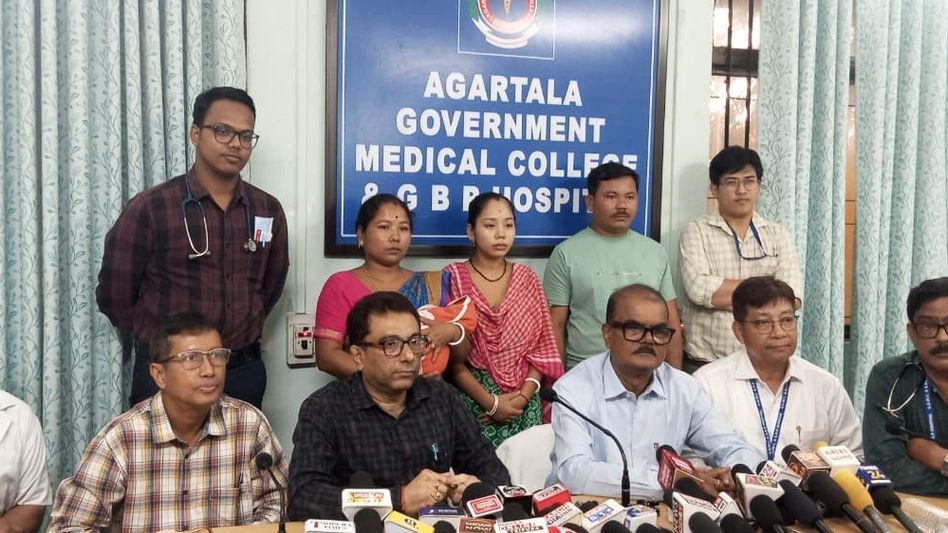 Tripura doctors save newborn girl with emergency surgery for rare birth defect Tripura doctors save newborn girl with emergency surgery for rare birth defect