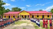Assam Education Minister Ranoj Pegu inaugurates Rs 75 lakh school building in Dhemaji Assam Education Minister Ranoj Pegu inaugurates Rs 75 lakh school building in Dhemaji