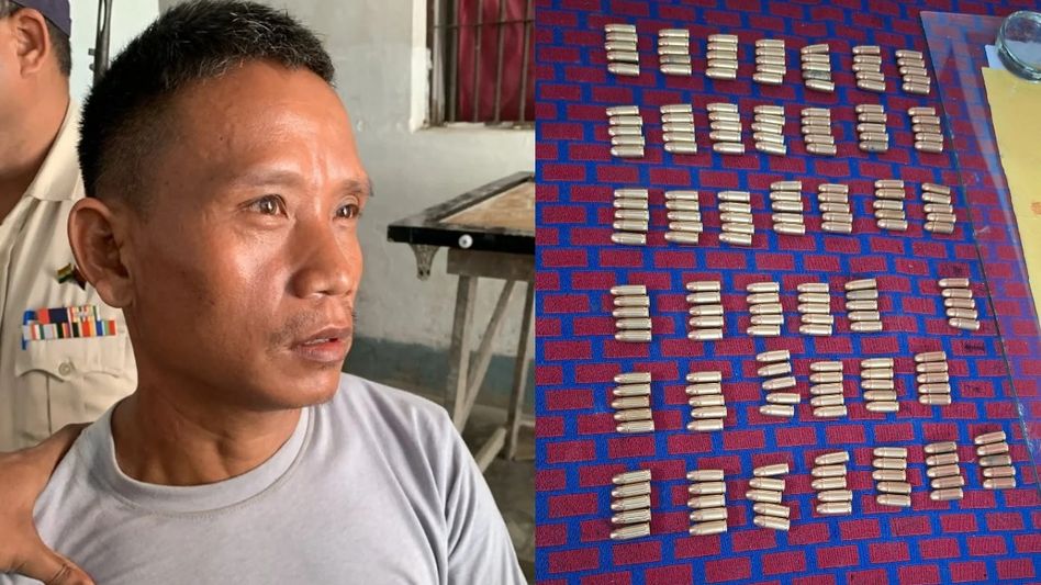 Tripura police arrest suspected arms trafficker, recover 200 bullets Tripura police arrest suspected arms trafficker, recover 200 bullets