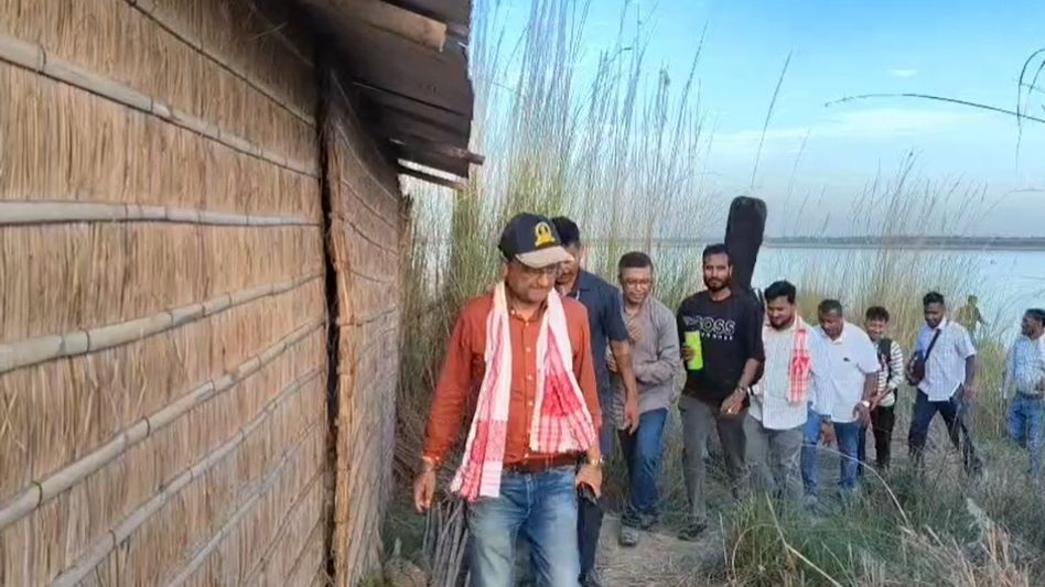 Assam's Nagaon MP Devasish Sharma visits remote char areas of Lahorighat, promises boat ambulance Assam's Nagaon MP Devasish Sharma visits remote char areas of Lahorighat, promises boat ambulance
