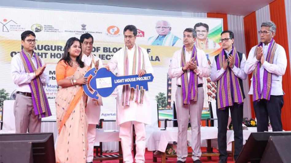 Tripura's Agartala Lighthouse Project: 278 families set to get new homes as two blocks inaugurated Tripura's Agartala Lighthouse Project: 278 families set to get new homes as two blocks inaugurated