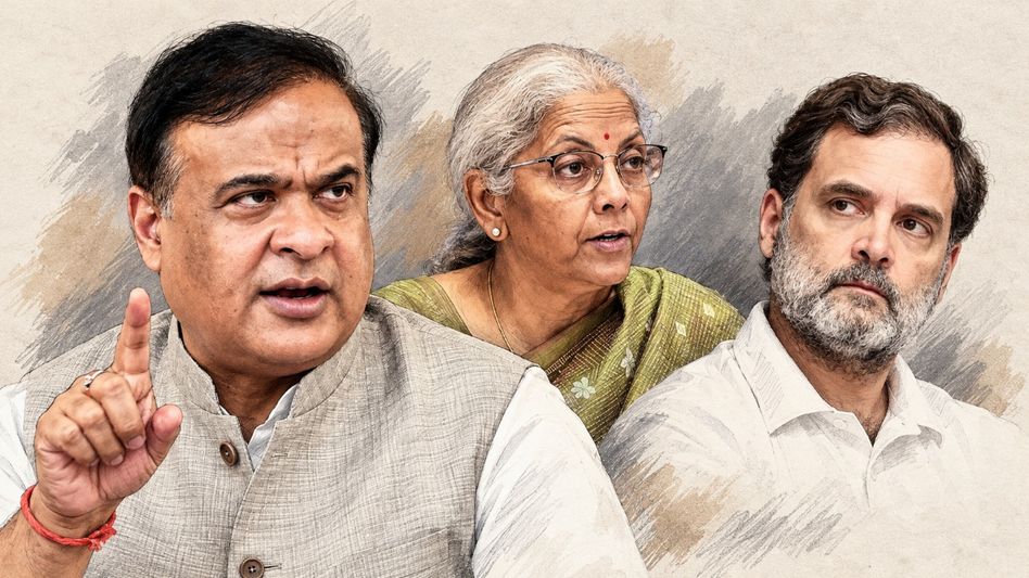 'Should we also drop last letter from Rahul?': Himanta mocks Rahul Gandhi over Sitharaman name typo 'Should we also drop last letter from Rahul?': Himanta mocks Rahul Gandhi over Sitharaman name typo