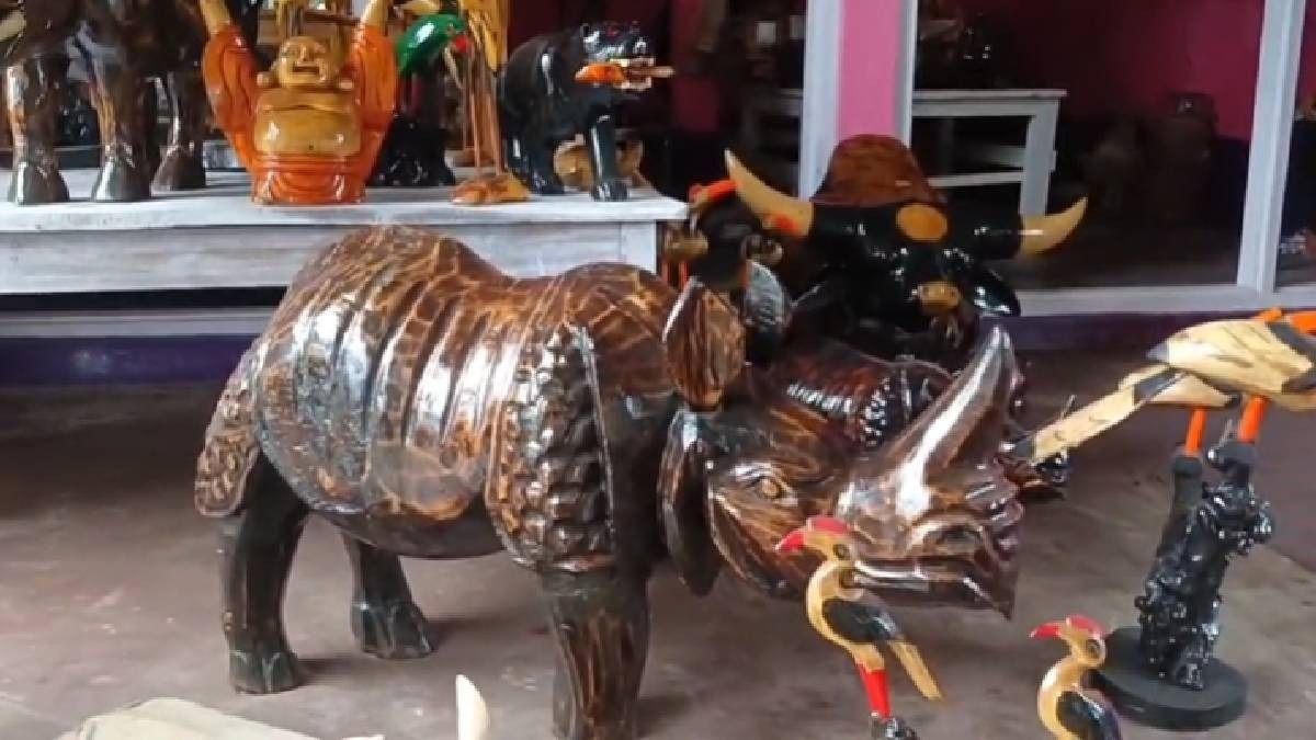 Atmanirbhar boost: Assam artisan expands Kaziranga sculpture hub through government initiatives