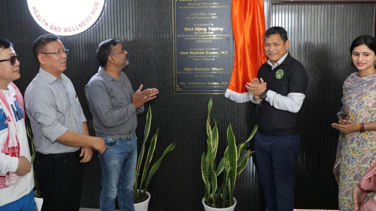 Arunachal sets benchmark with first workplace wellness hub in DC office