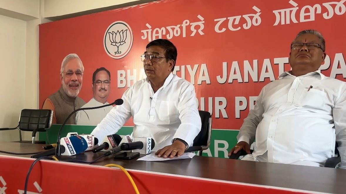 BJP Manipur slams Congress for demanding Assembly dissolution, calls for focus on peace