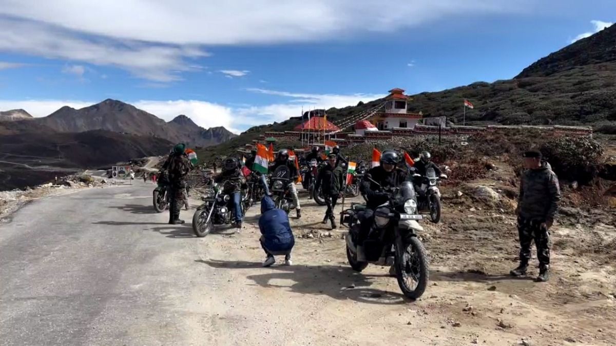 Tawang honours martyr Subedar Joginder Singh with 15,200-ft bike rally