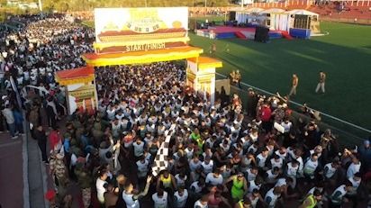 Arunachal’s Tawang marathon draws over 6,000 participants in third edition