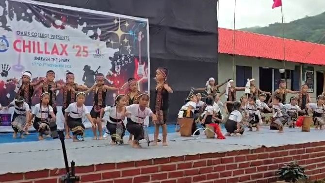 Manipur: Kangpokpi's Oasis college illuminates campus spirit with ‘Chillax 25’ 