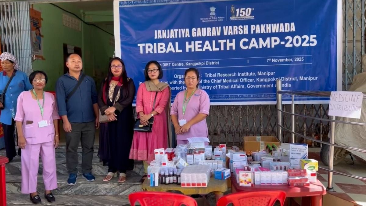 Mega medical camp brings healthcare relief to displaced tribal families in Manipur's Kangpokpi