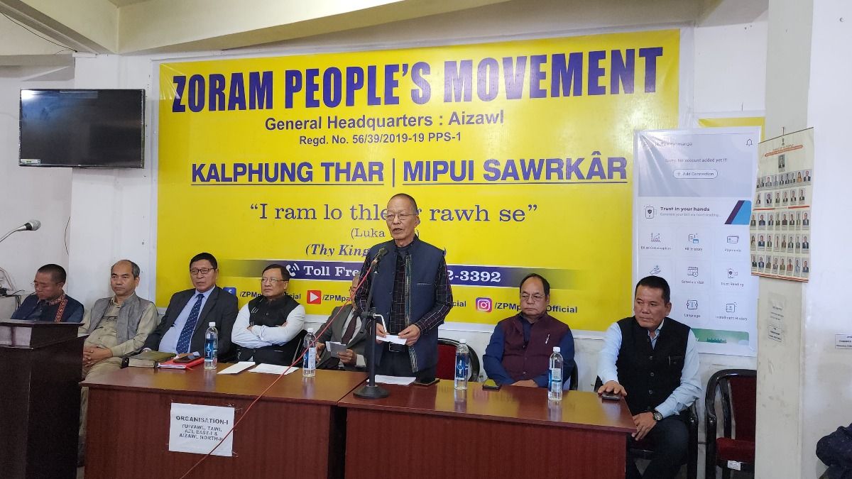 Mizoram: ZPM, MNF and Congress declare candidates for Lai Autonomous District Council Elections