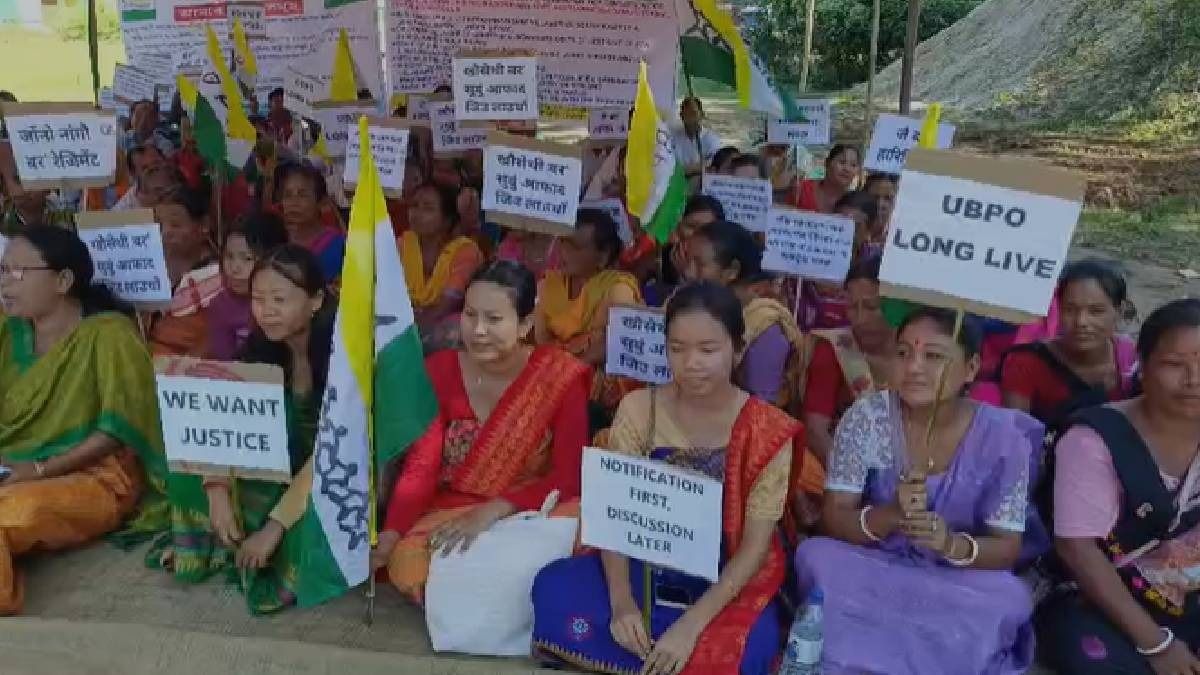 Assam: Protest erupts in Boko seeking inclusion of 312 villages in Bodo-Kachari Council