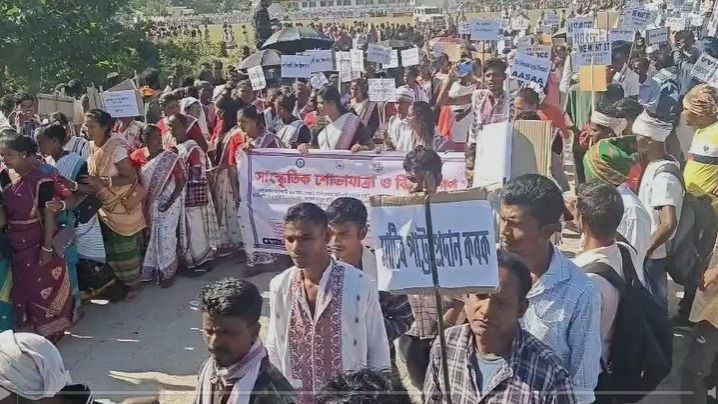 Adivasi groups rally in Assam's Kokrajhar to push ST status demand