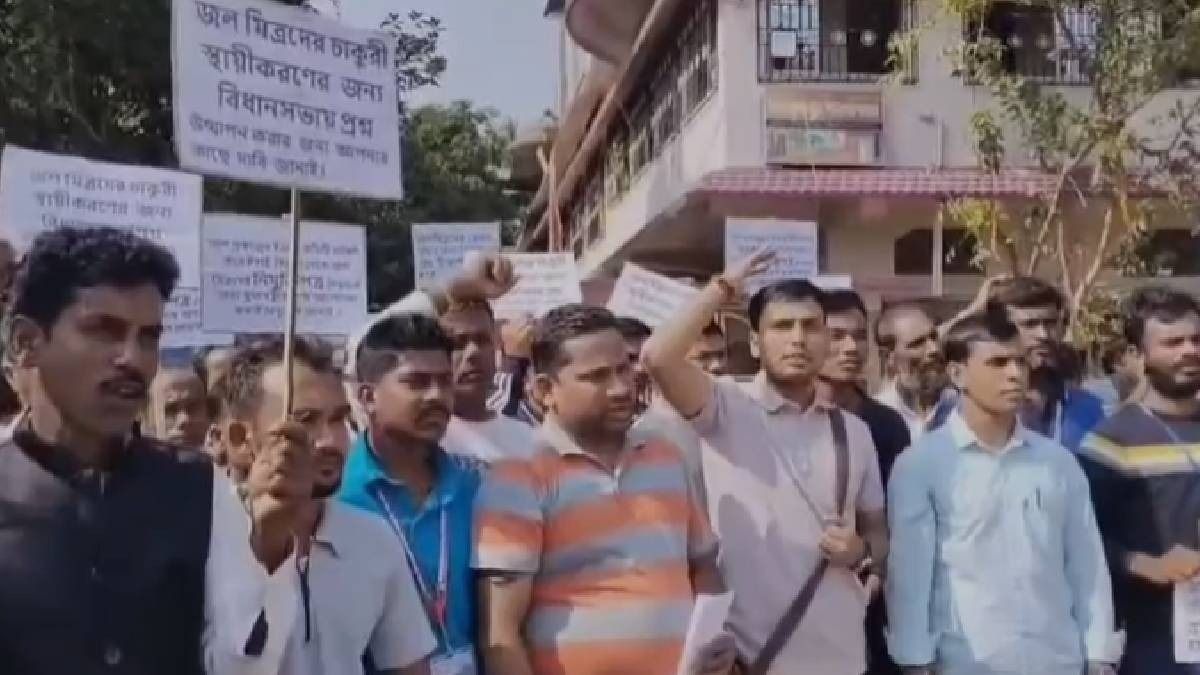 Assam: PHE workers intensify agitation in Sribhhumi over job regularisation, wage clarity