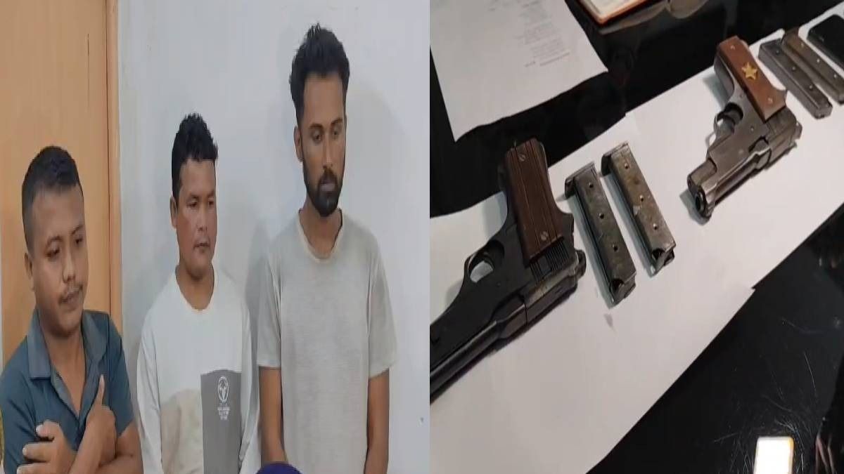 Three including one Bihar man held with illegal firearms in Agartala, police launch investigation