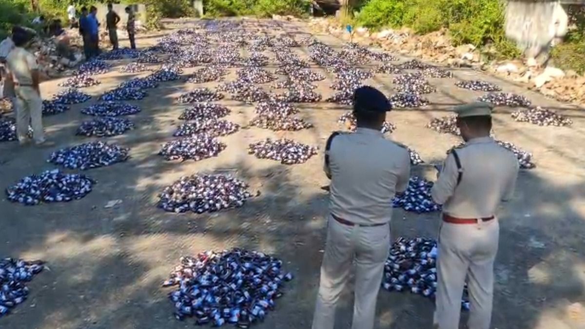 Tripura police destroy Rs 1.25 crore worth of seized banned cough syrups as crackdown intensifies