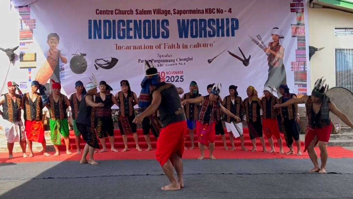 Manipur's Saparmeina hosts indigenous worship programme to strengthen cultural identity of Kuki-Zo Christians