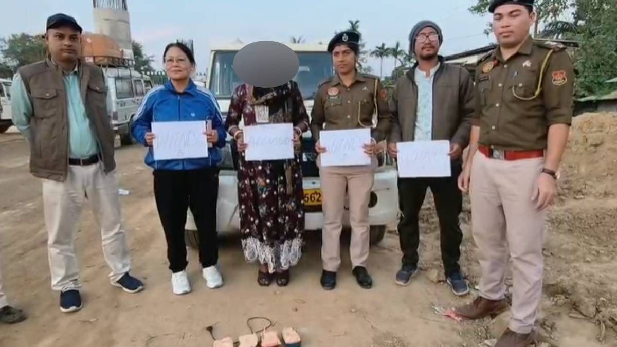 Woman held with brown sugar worth Rs 7 lakh in Tripura's Khowai district