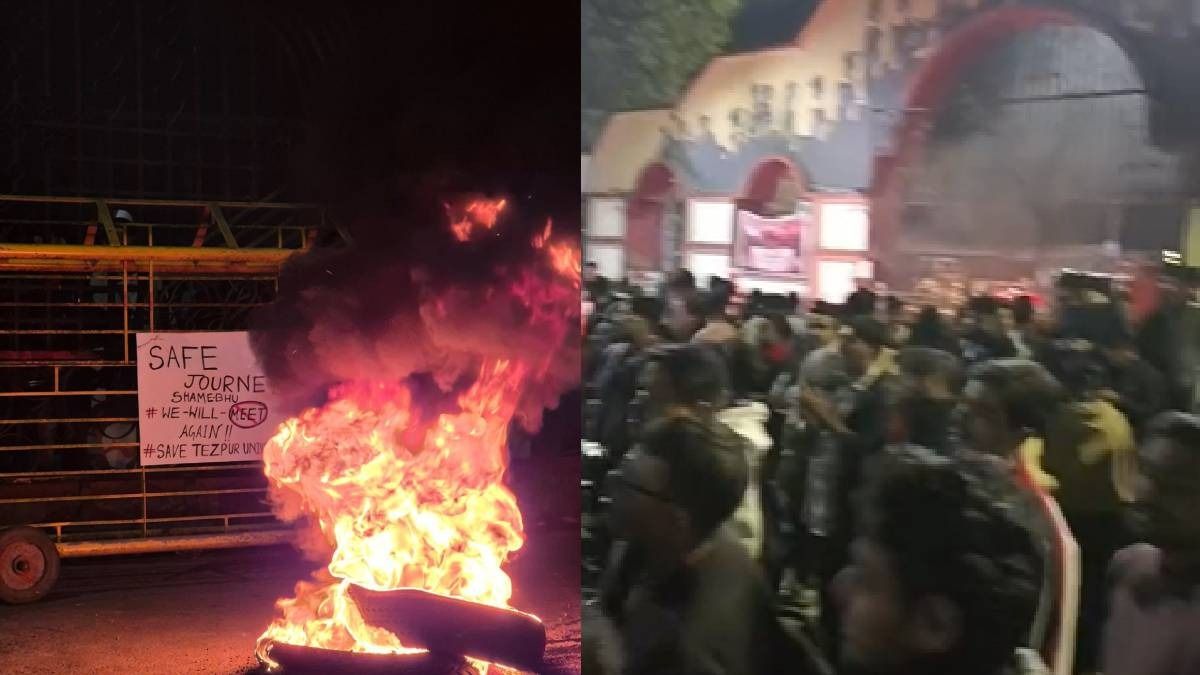 Massive uproar at Tezpur University over alleged appointment of Pro-VC, students condemn decision