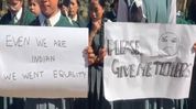 Manipur school falls silent as students walk out over severe teacher shortage Manipur school falls silent as students walk out over severe teacher shortage