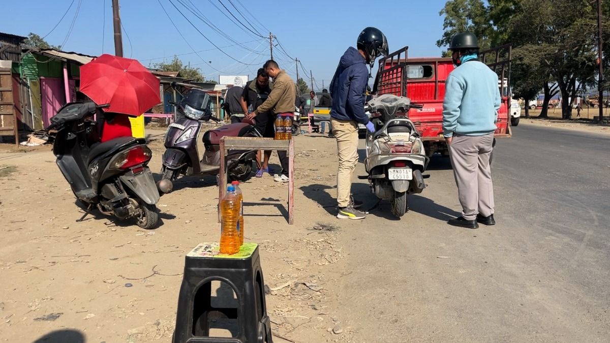 Three-day petrol pump shutdown brings Manipur commuters to a standstill