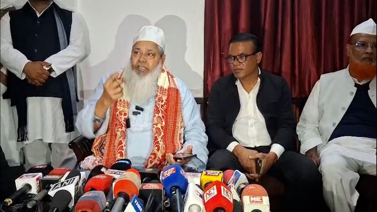 “If AIUDF is BJP’s B team, then the Congress is BJP’s A-plus team": AIUDF chief Badruddin Ajmal