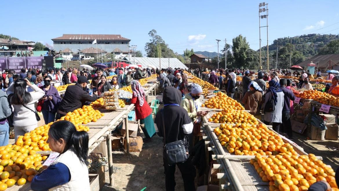 Orange festival returns to Manipur's Tamenglong, reviving growers’ livelihoods