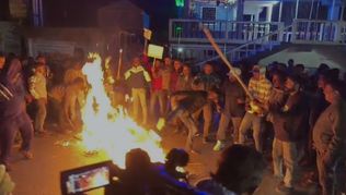 Assam: Bengali Youth Federation protests in Kokrajhar over killing of Hindu youth in Bangladesh