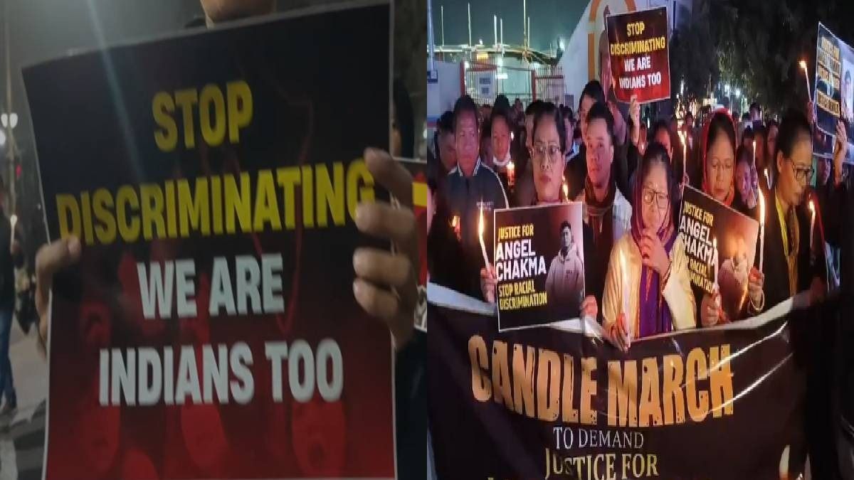 Massive protests in Tripura over Angel Chakma death