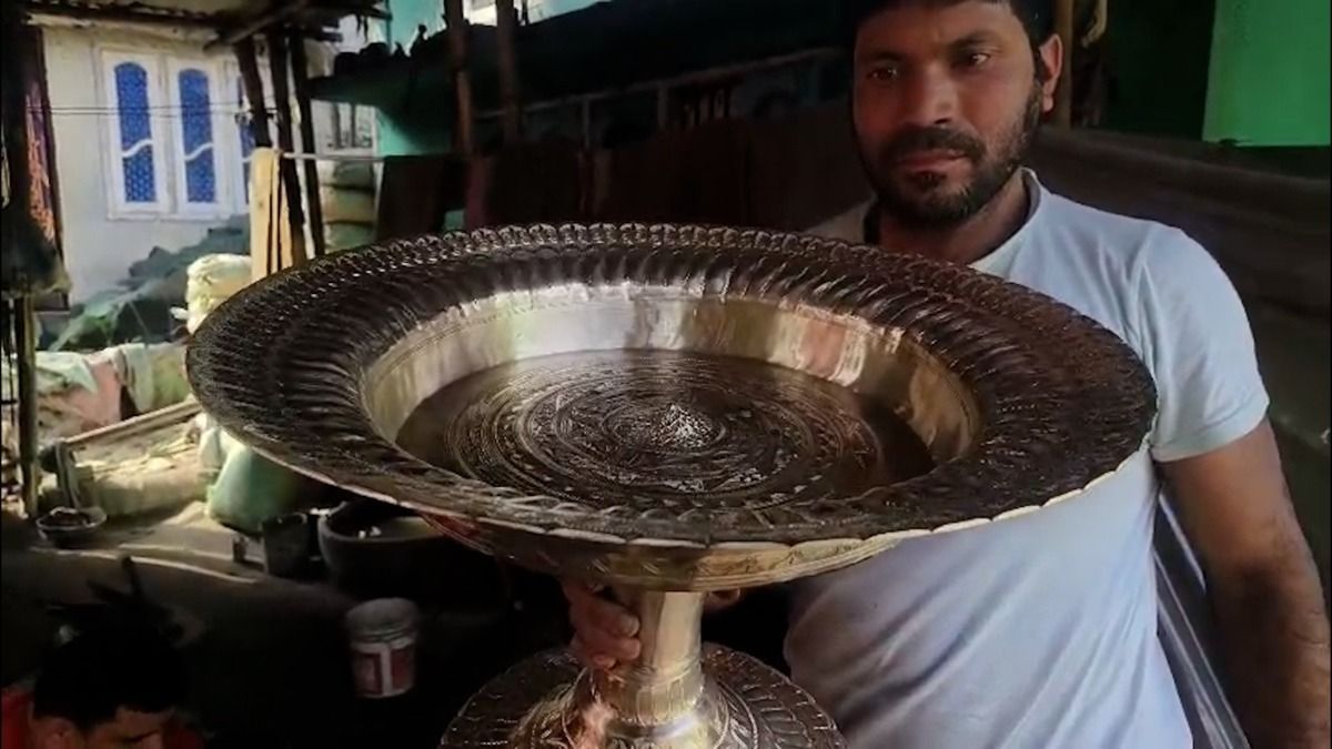 Assam: Sarthebari artisans create 10 kg brass masterpiece, win widespread acclaim