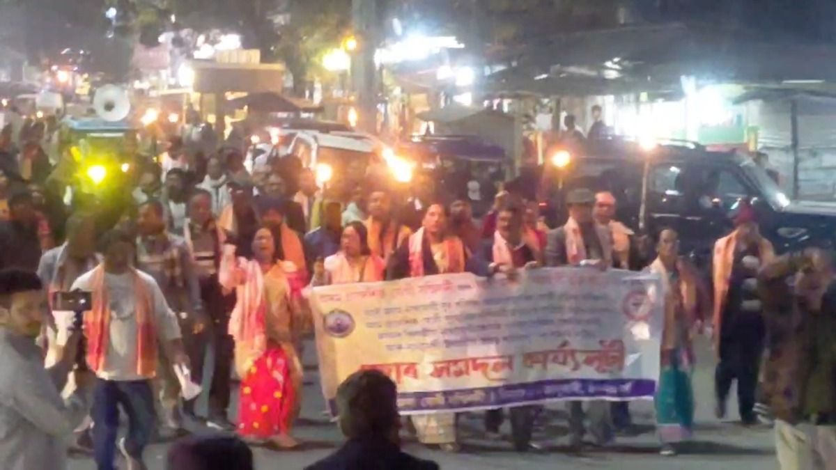 Nath Yogi groups march in Assam's Morigaon, press 11-point charter of demands