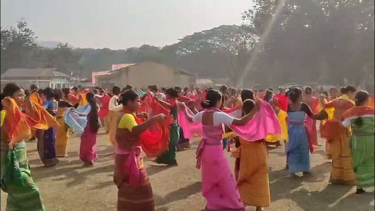 Assam gears up for historic Bagurumba dance as 10000 artistes rehearse for world record