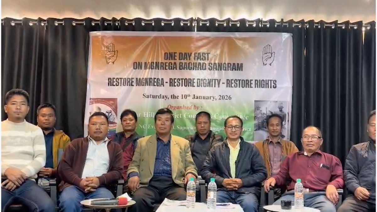 Manipur: Sadar Hills District Congress accuses PM Modi led BJP government of dismantling 'Right to Work'