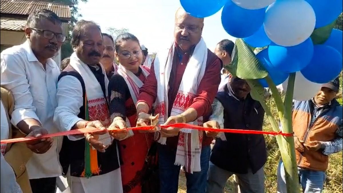 Assam: Foundation laid for new bridge in Margherita Tea Estate, ending years of hardship