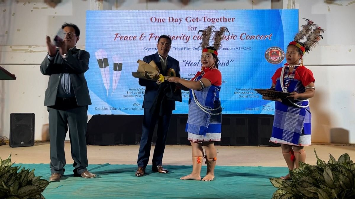 ‘Heal Our Land’: Peace and prosperity get-together with music concert held in Manipur's Chandel