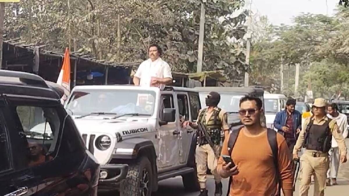 Assam: Congress ticket race peaks in Chamaria as MLA Rekibuddin Ahmed leads massive procession