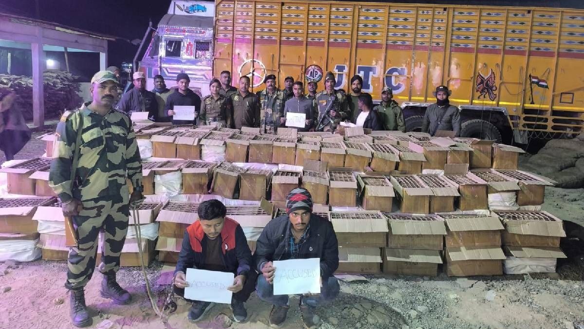 Banned cough syrup worth Rs 4 crore seized in Assam–Tripura corridor, two arrested