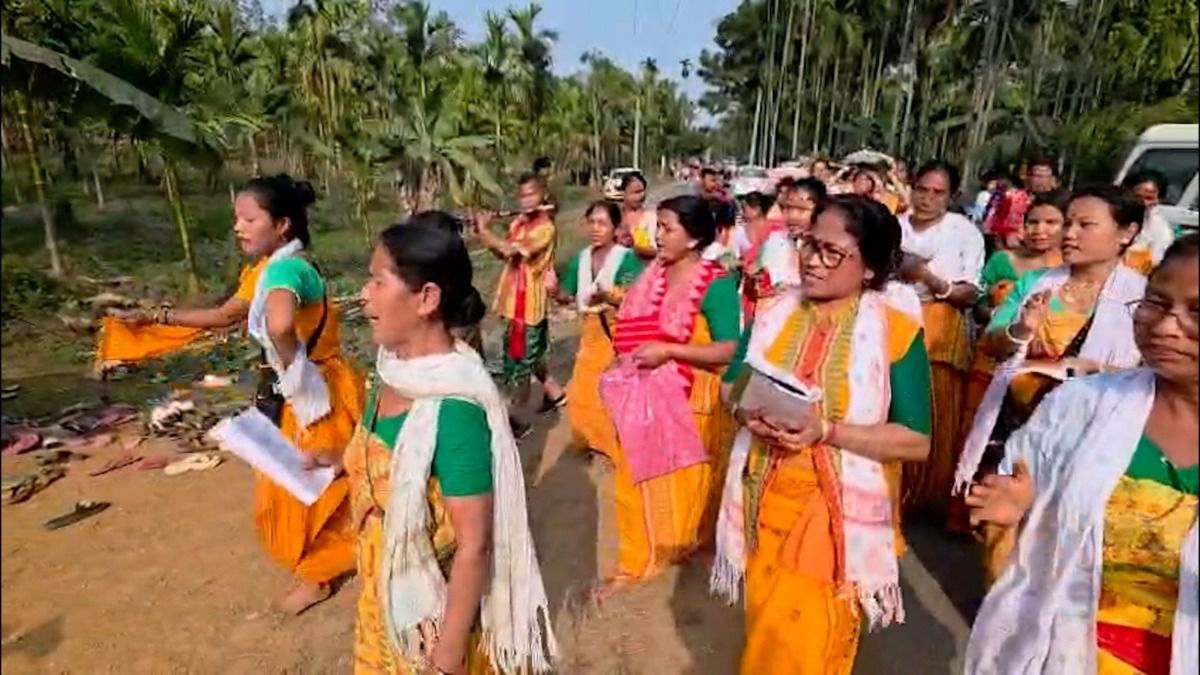 Assam: Bathou Puja of the Bodo community celebrated with fervour at Boko’s Kathalpara