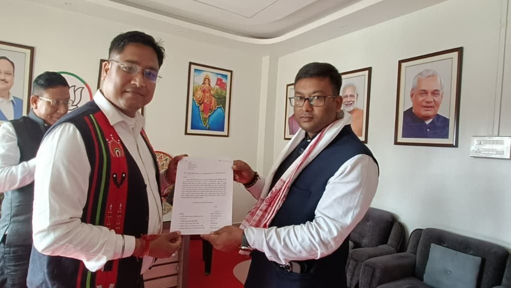 BJP aspirants submit applications for Assam's Morigaon assembly seat 