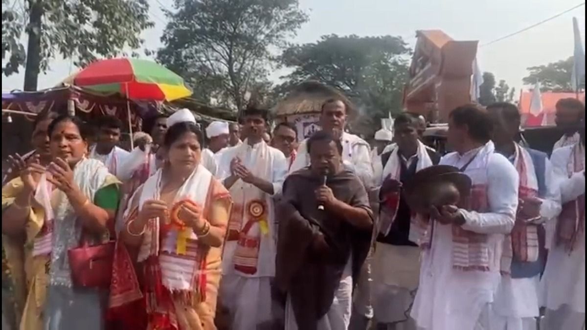 Assam: Harinaam chants fill Borjhar as Srimanta Sankardev Sangha’s Nalbari conference concludes