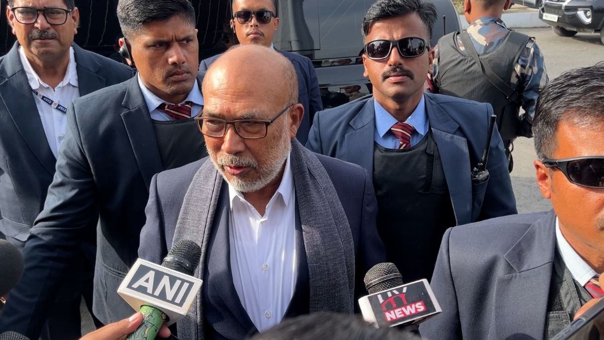 Former Manipur CM Biren Singh, BJP leaders head to Delhi amid government formation buzz
