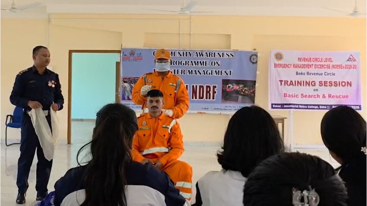 Assam's Boko becomes first from state to tap SDMF, hosts major emergency preparedness drill
